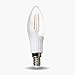LED2020 ZL-CL-FIL-2W-27K-15PACK B11 2W Candle Light LED2020 LED Filament Bulb, Soft White - 15 Pack