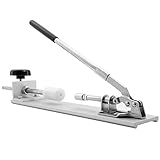 Pen Press with Anodized Aluminum Base and Adjustable Assembly Rod with UHMW Pressure Stop for Assembling Pen Parts | Exerts up to 30 Pounds of Pressure