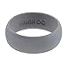 Honor Eternity Ring Men's Silicone Ring Wedding Band (Space Grey, 7)