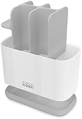 Joseph Joseph Easy-Store Large Toothbrush Holder Caddy - White/Grey view 3