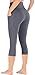 Ewedoos Yoga Pants with Pockets Ultra Soft and Comfy Yoga Leggings with Pockets for Running (EW327 Gray, XX-Large)thumb 3