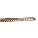 Stainless Steel Magnetic Therapy Bracelet Golf 4 Element Double Row Pain Relief for Arthritis and Carpal Tunnel-Rose Gold