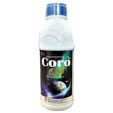 CoroQuat Paraquat Dichloride 24% SL (Non Selective Contact Herbicide) (1 Liter)