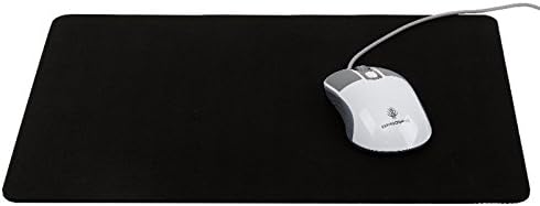 Tigerwingspad Gaming Mouse Pad Mat with Smooth Surface Medium Size - Speed Edition (Jet Black)
