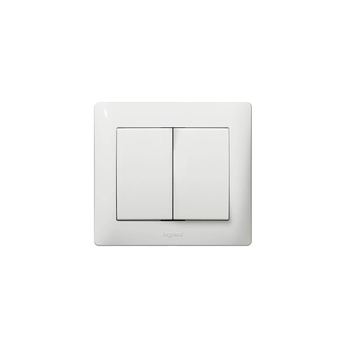 Legrand Rocker Series Galea, Ultra White, 777012
