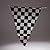 100 Ft Black White Checkered Flags Banner Pennant Car Racing Kid's Toy