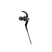 Audio Technica ATHCKP500BK Sporfit In-ear Headphones, Black