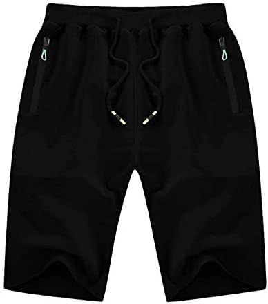 CRZ YOGA Men's Four-Way Stretch Workout Shorts - 9'' Linerless