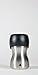 H2O4K9, Dog Water Bottle and Travel Bowl, 9.5-Ounce, Pure Stainless