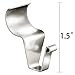 (16 Pack) Vinyl Siding Hooks for Hanging No-Hole Needed Heavy Duty Hanger Clips
