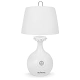 Signstek 12LED Battery Operated Wireless Motion Sensor Table Lamp with Cool White/Warm White Dual Color Range