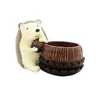 DNSJB Vase Ornaments Cartoon Little Hedgehog Flower Pots Children