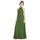 TAISHAN Chiffon Junior Bridesmaid Dress for Teens