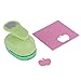 Paper Punch Hole Puncher - (3 Pack Apple Butterfly Musical Note) - Personalized Paper Craft Punchers Shapes Set - for Scrapbook Engraving Kids Artwork - Greeting Card Making DIY Crafts