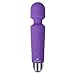 Cordless Rechargeable Massage Wand - by OTION - Personal, Powerful, Therapeutic, Travel Size - Perfect for Muscle Massage - Whisper Quiet for Discreet use - Hitachi Replacement (Pure Purple)