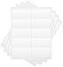 Amazon Basics Easy Cover Address Labels for Laser/Inkjet Printers, White, 2 x 4 Inch Label, 1 Pack, 1,000 Labels