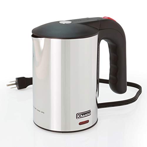 Chantal ELSL37-05C Colbie Electric Kettle, 20 oz, Stainless Steel
