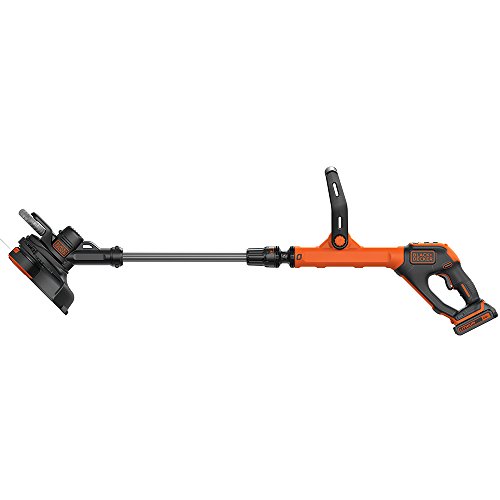 BLACK+DECKER LST522 20V MAX Lithium 2-Speed String Trimmer/Edger, 12"