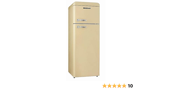 SCHNEIDER Kühlschrank Kühl Gefrierkombination creme glanz HxB ...