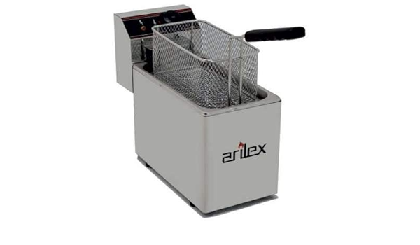 Freidora industrial eléctrica ARILEX sin grifo capacidad 5 ...