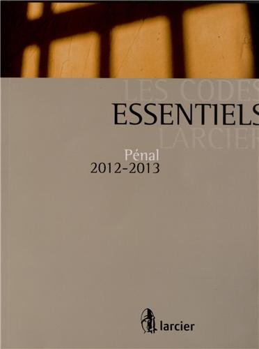 Pénal 2012-2013