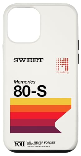 Never Forget VHS VCR Video Cassette 80s Nostalgia Case for iPhone 12 mini