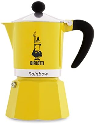 Bialetti Rainbow Espresso Maker, 3 Cups 