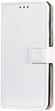Lenovo Phab 2 Case, Flip Leather Case With Card Holder, Built-in Stand, Shockproof, Full Body Protection for Lenovo Phab 2 PB2-650N 6.4 Inch By taoyunxi (White)