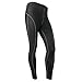 Funycell Men's Compression Tight Pants Athletic Running Leggings 2 Pack