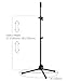 Eastar Tenor/Bass Trombone Stand Holder Heavy-duty, Portable Adjustable Stand Bracket Set with Carrying Bag, Black, EST-002