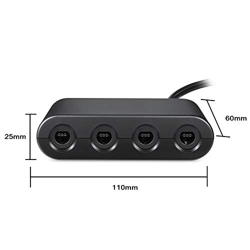 image for HOCOMO GameCube Controller Adapter for Super Smash Bros GameCube Adapt
