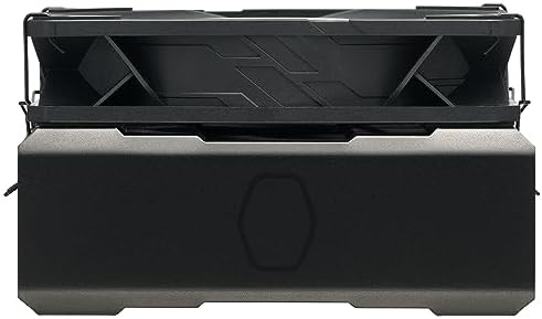 Hyper 212 Black CPU-Luftkühler – Aluminium-Finish, 4 kompakte kontinuierliche Direktkontakt-Heatpipes, SickleFlow 120 Edge-Lüfter, LGA1700- und AM5-Halterungen – Schwarz