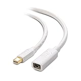 Cable Matters Mini DisplayPort Extension Cable (Mini DP Extension Cable) in White - 6 Feet