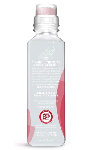 KARMA PROBIOTIC WATER – 12 PACK, BERRY CHERRY DRINK – IMMUNE & GUT HEALTH SUPPORT