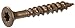 Hillman 47855 Power Pro Outdoor Wood Screw, 8 X 1 1/4-Inch, 1265 Pack