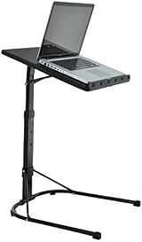 Azuma Folding Laptop Table 43x43cm Tilt Top Adjustable Height 61/67/73cm view 2