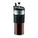 Bodum Bistro Double Wall Insulated Travel Press, 1 Count (Pack of 1), Black