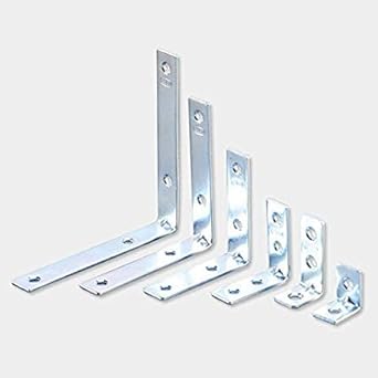 Ebco Aurora Right Angle Bracket for Reinforcing Chairs/Tables - Pack of 10 Pieces (40 X 40 mm)