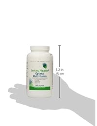 Optimal Multivitamin | proporciona Orgánica Frutas y Verduras, verdes, bioflavonoids, aminoácidos y enzimas | 240 easy-to-swallow Cápsulas Vegetarianas | Seeking Salud