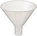 Globe Scientific 600166-1 Polypropylene Powder Funnel, 180mm, Pack of 1