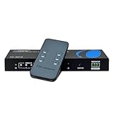 OREI 8K HDMI 2.1 Switch 4x1, Switcher with Audio