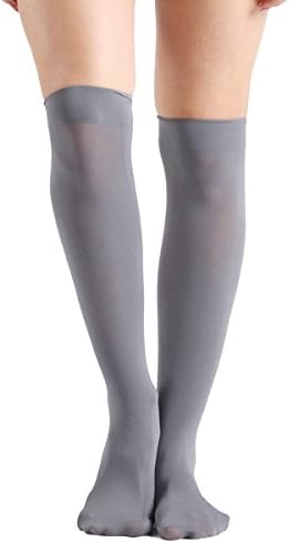 High Socks Women, INCHER Knee Women Socks Knee High Trousers Stockings Socks 10 Pairs Dress Woman Nylons Women's Black&Grey