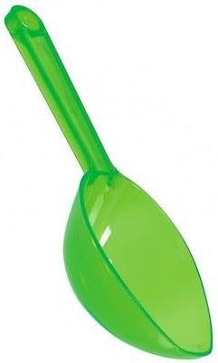 1 Pc Candy Buffet Sweet Treat Loot Spoons Party Supplies Favor Plastic Scoops - You Pick Color (KIWI GREEN)