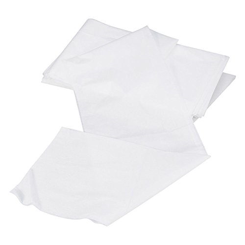 Potato001 10Pcs Disposable Non-Woven Paper Table Bed Sheet Cover Soft Spa Bed Cover (White)