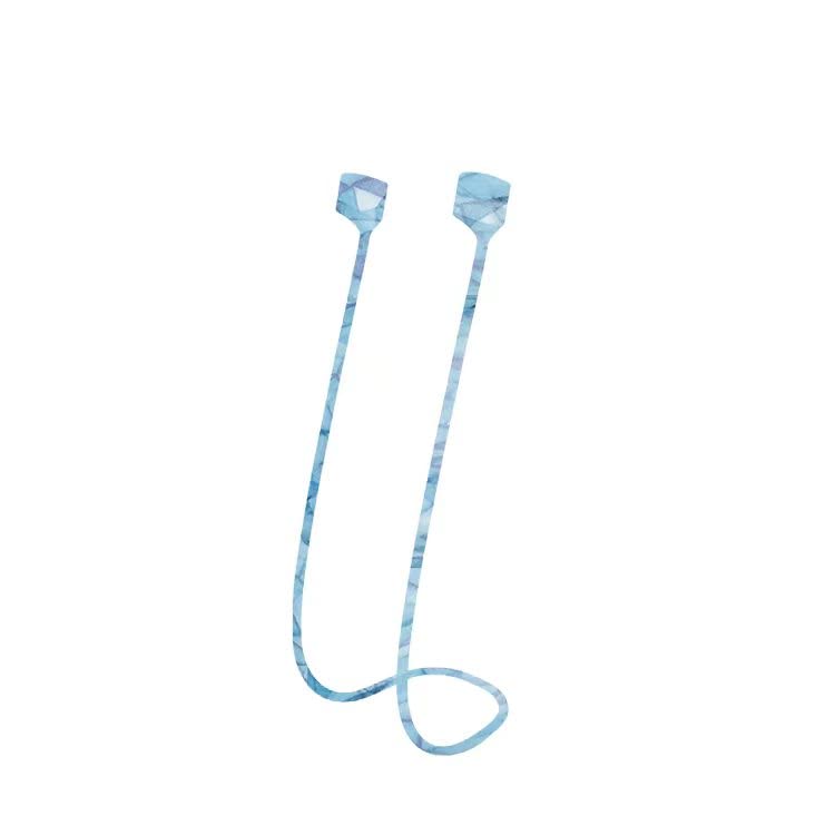 Compatible for Magnetic Anti-Lost Strap AirPods 1 2 3 Pro Accessory - Colorful Soft Sport String Tether Lanyard, Running Silicone Wire Cable Connector, Silica Gel Neck Rope Cord