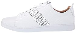 Lacoste Men's Carnaby Legacy Sneaker, White/Black