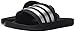 adidas Men's Adilette SC, Core Black/Matte Silver/Core Black, 12