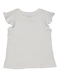 Nautica Little Girls' Tee Shirt, White, 6
