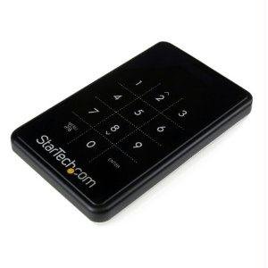 Startech 2.5In Encrypted Hard Drive Enclosure - Portable External Hdd Enclosure Sata To U - By 