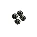 1911 Torx Grip Screws with Black Zinc Coating x4 pcs